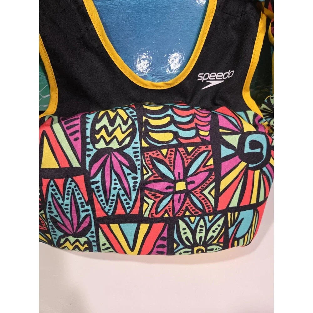 Speedo Splash Jammer Multicolored: Polyethylene Life Vest, Child 33-55 lbs GYM
